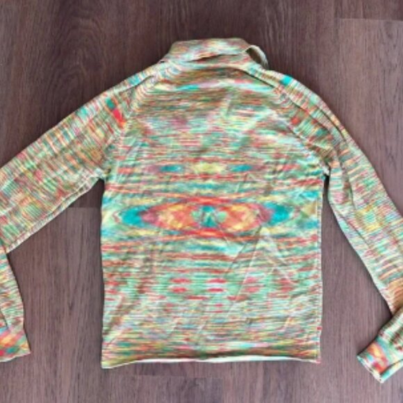 Gimaguas SSENSE Exclusive Green & Red Agatha Cardigan multi color green - Picture 6 of 6